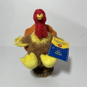 Build a Bear Lil Furry Friends Mini Turkey Plush‎ 6” Stuffed Animal Toy Gobble